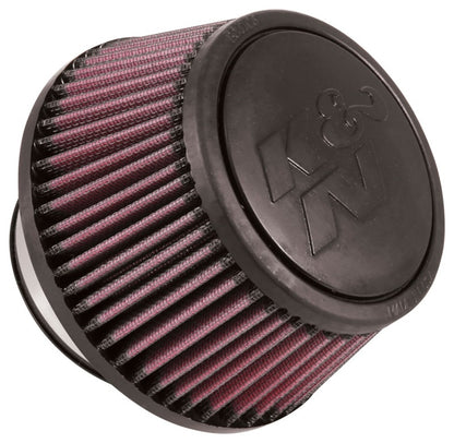 K&N Engineering K&N Universal Round Clamp-On Air Filter 3in Flange ID x 6in Base OD x 4.625in Top OD x 3in Height