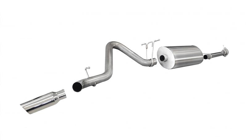 CORSA Performance Corsa 11 -12 Chevrolet Silverado Ext. Cab/Std. Bed 2500 6.0L V8 Polished Sport Cat-Back Ex
