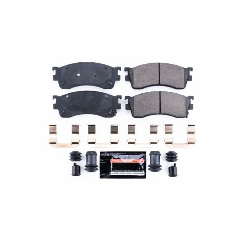 PowerStop Power Stop 01-02 Mazda Protege Front Z23 Evolution Sport Brake Pads w/Hardware