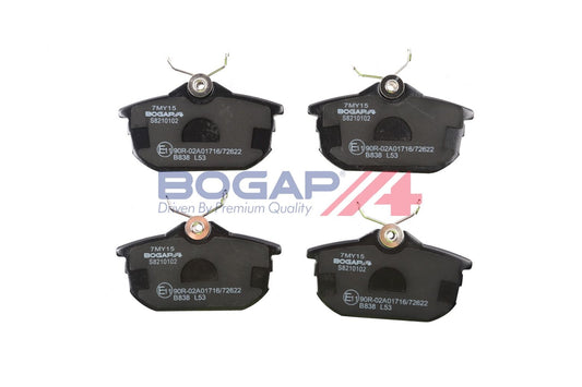 BOGAP S8210102 Brake Pad Set, Disc Brake | ML Performance Car Parts