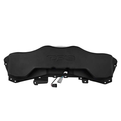 DS18 2024+ JL/JLU/JT Overhead Soundbar Enclosure Fits 4 x 8in Speakers-Black (Speakers not Included)