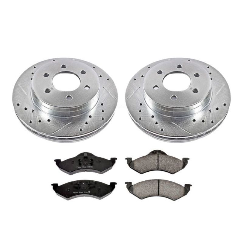 PowerStop Power Stop 00-02 Dodge Dakota Front Z23 Evolution Sport Brake Kit