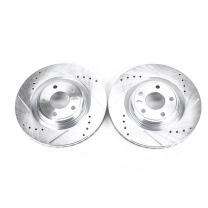 PowerStop Power Stop 07-10 Chevrolet Cobalt Front Evolution Drilled & Slotted Rotors - Pair