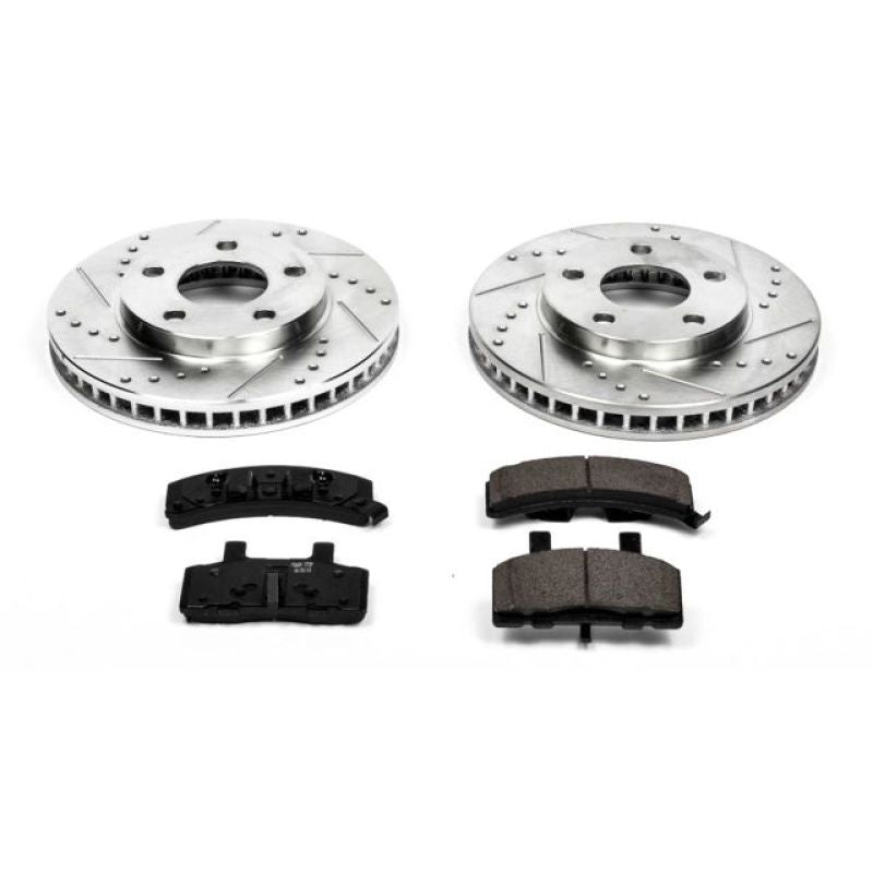PowerStop Power Stop 91-93 Cadillac Commercial Chassis Front Z23 Evolution Sport Brake Kit