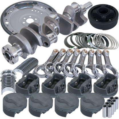 Eagle Ford 302 V-Rib Belt 157 Tooth Flexplate Balanced Rotating Assembly - 5.400in I-Beam +.040 Bore
