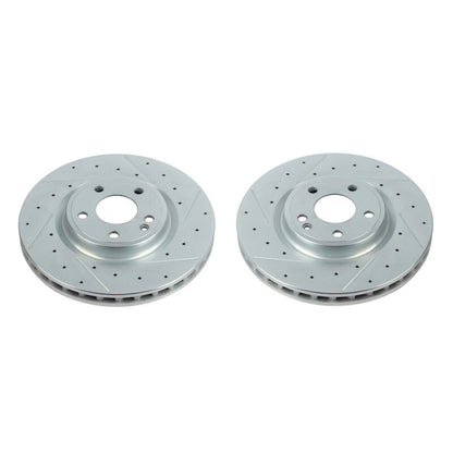 PowerStop Power Stop 17-19 Infiniti QX30 Front Evolution Drilled & Slotted Rotors - Pair