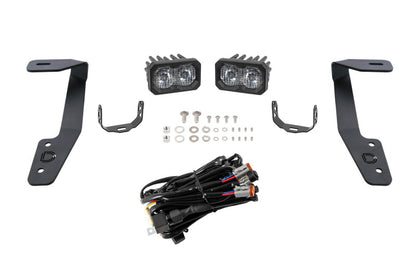 Diode Dynamics 18-21 Subaru Crosstrek Stage Series 2in LED Ditch Light Kit Sport - White Combo