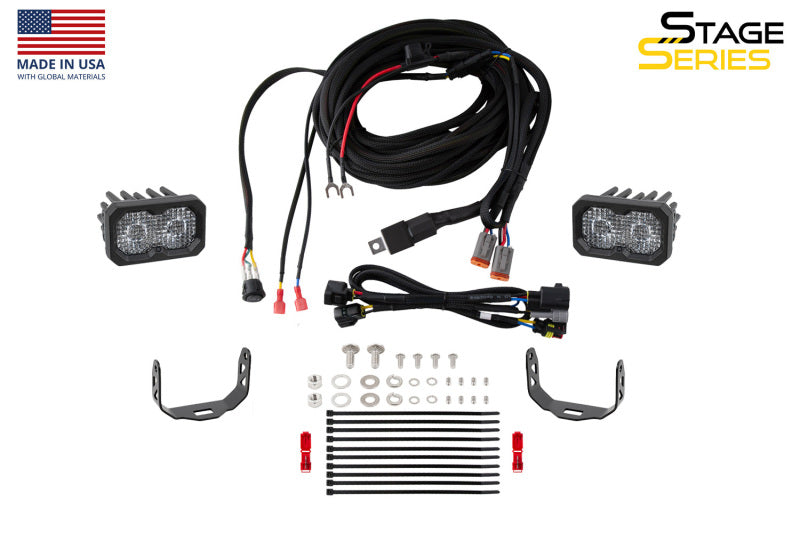 Diode Dynamics 16-21 Toyota Tacoma C2 Pro Stage Series Reverse Light Kit