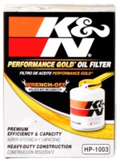 K&N Engineering K&N 03-09 Scion tC / 00-05 Celica GT/GT-S Performance Gold Oil Filter