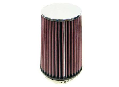 K&N Engineering K&N Universal Chrome Filter 3 1/2 inch FLG / 5 1/2 inch Bottom / 4 1/2 inch Top / 8 inch Height