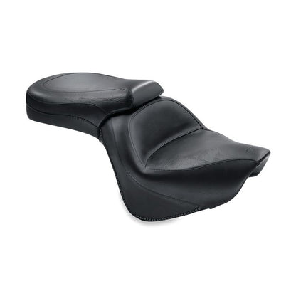 Mustang Motorcycle Mustang 06-21 Kawasaki Vulcan 900 Classic, Custom Standard Touring 1PC Seat - Black