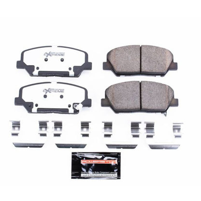 PowerStop Power Stop 10-16 Hyundai Genesis Coupe Front Z26 Extreme Street Brake Pads w/Hardware