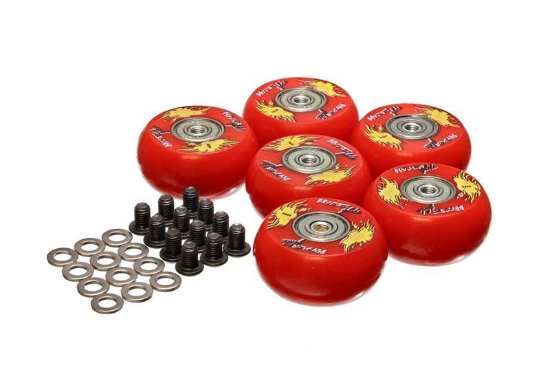 Energy Suspension 2in /50 Mm Wheel (6 Ea) - Black