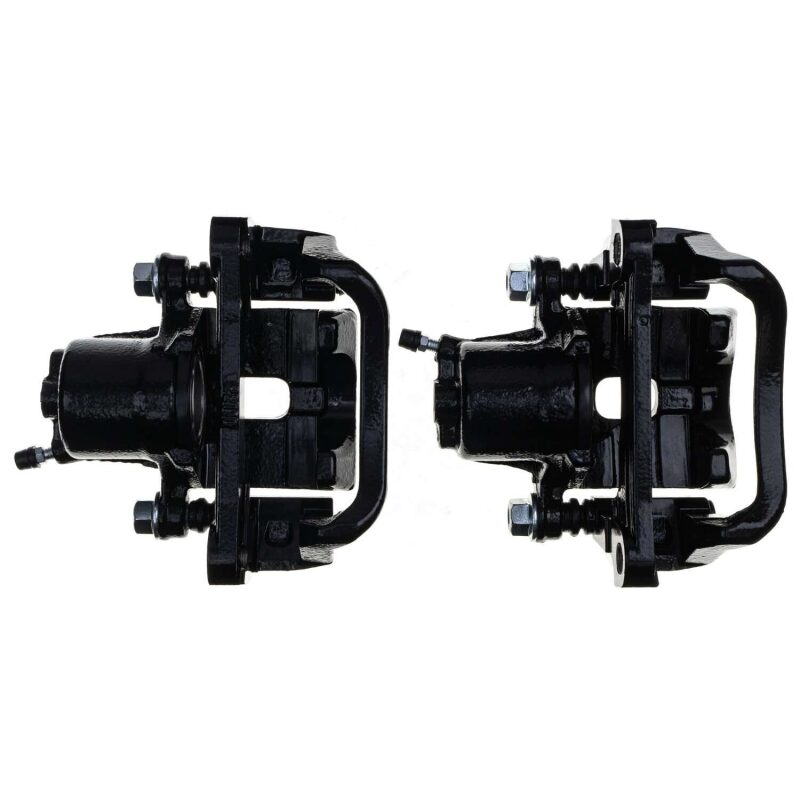 PowerStop Power Stop 08-15 Toyota Sequoia Rear Black Caliper - Pair w/Bracket