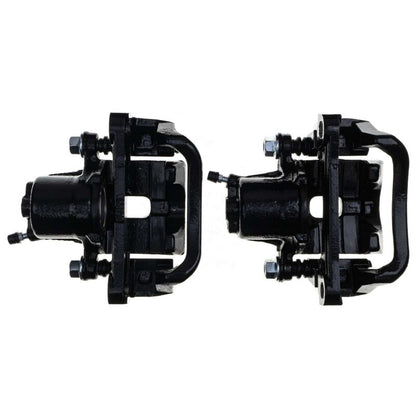 PowerStop Power Stop 08-15 Toyota Sequoia Rear Black Caliper - Pair w/Bracket