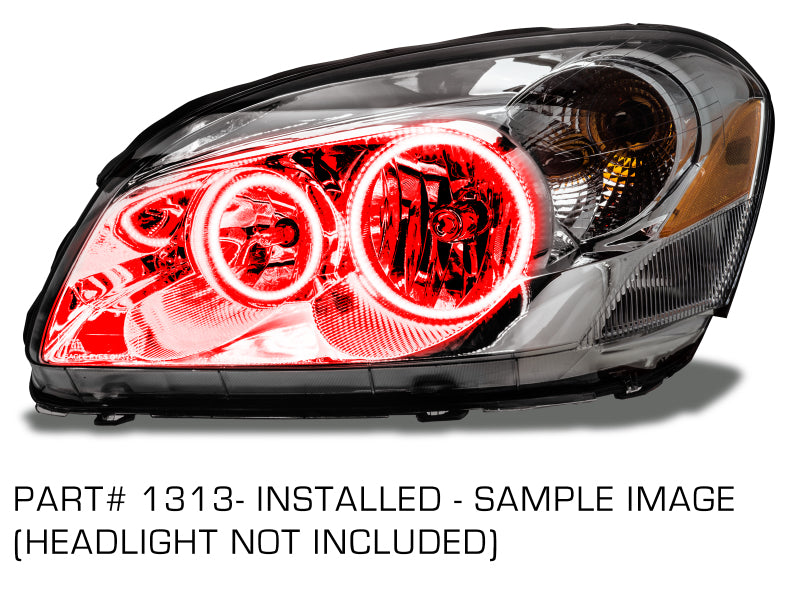 ORACLE Lighting Oracle 06-11 Buick Lucerne LED Headlight Halo Kit - Red