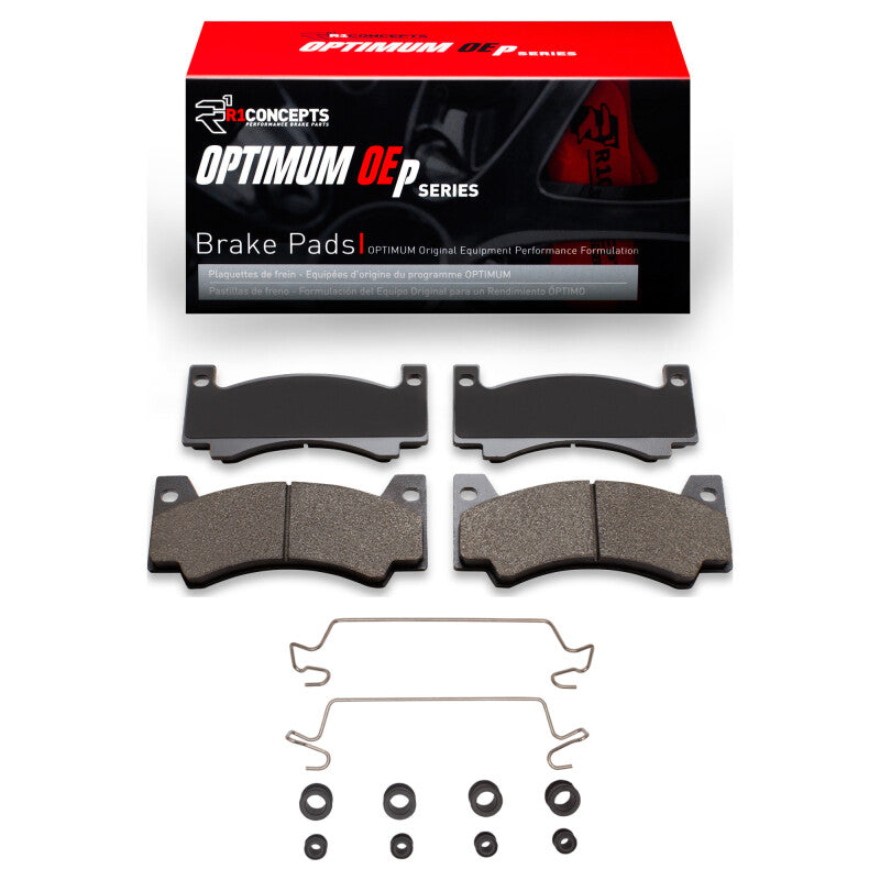 R1 Concepts R1 1969-1976 American Motors AMBASSADOR Front R1 Optimum OE Pads & Hardware Kit