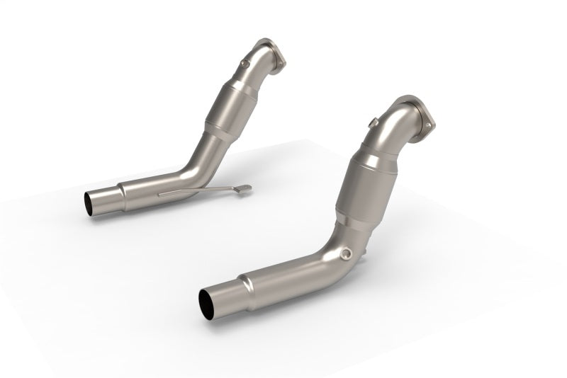 Kooks Headers Kooks 20-24 Ford Exployer ST/Aviator 3in x 2-1/2in Stainless Steel GREEN Catted Downpipes