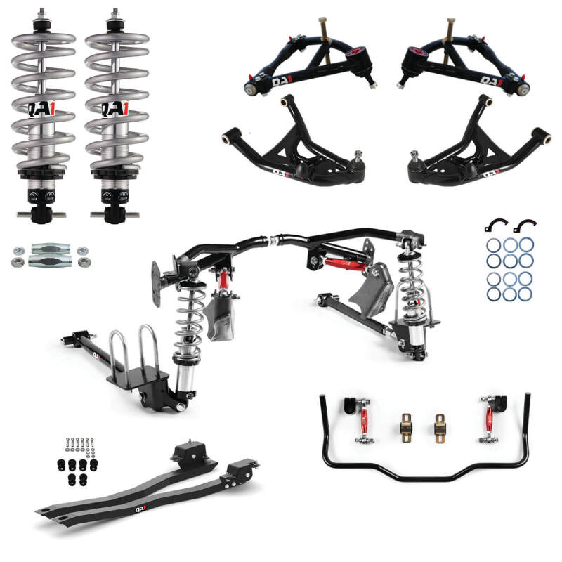 QA1 75-81 GM F-Body Level 2 Drag Kit 2.0 w/ Shocks