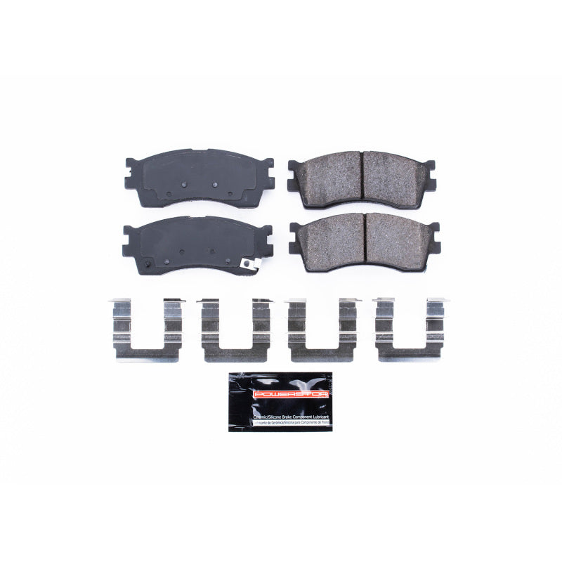 PowerStop Power Stop 02-05 Kia Rio Front Z23 Evolution Sport Brake Pads w/Hardware