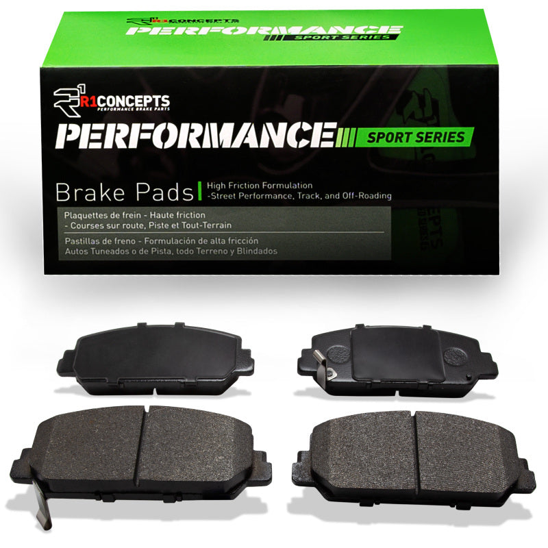 R1 Concepts R1 13-22 Honda Accord Sedan Front Performance Sport Brake Pads