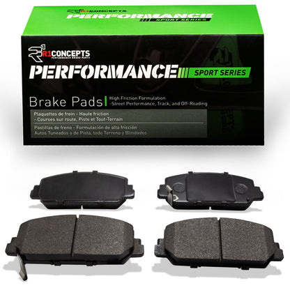 R1 Concepts R1 13-22 Honda Accord Sedan Front Performance Sport Brake Pads