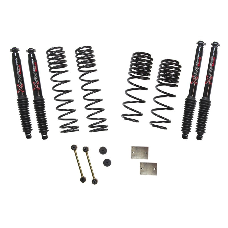 Skyjacker 2020 Jeep JL 4WD Rubicon Diesel 1.5in Dual Rate Long Travel Sus Lift Kit w/Blk Max Shocks