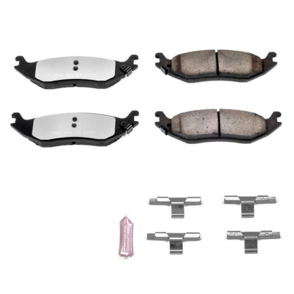 PowerStop Power Stop 07-09 Chrysler Aspen Rear Z36 Truck & Tow Brake Pads w/Hardware