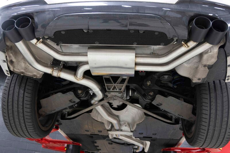 Dinan 18-25 BMW X3 M40i/X4 M40i (G01/G02) Valved Catback Exhaust System - Black Tips