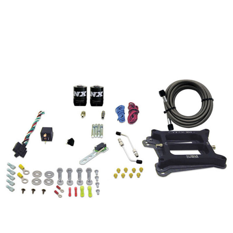 Nitrous Express 4150 4-BBL/Alcohol Nitrous Kit (100-500HP) w/o Bottle