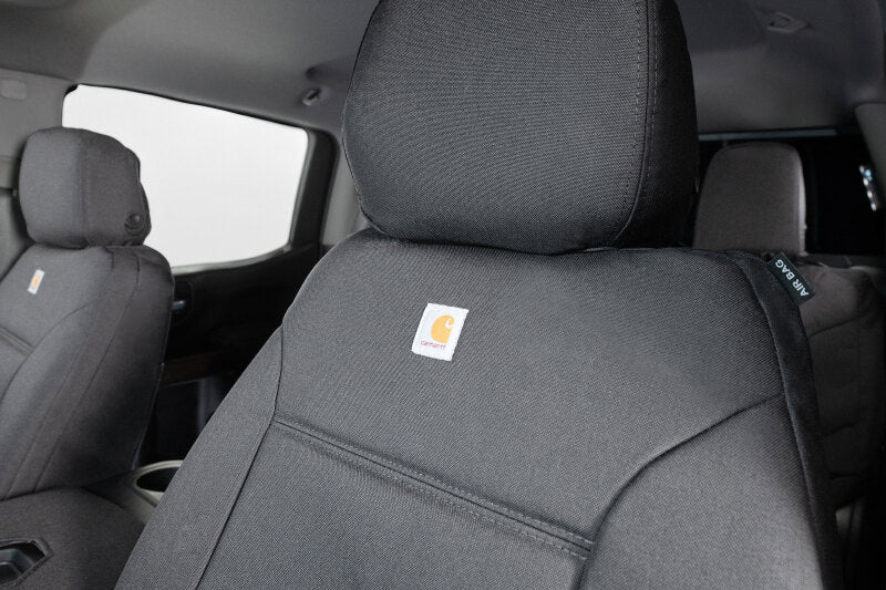 Covercraft 24-26 Toyota Tacoma Carhartt Super Dux PrecisionFit Custom 2nd Row Seat Covers - Gravel
