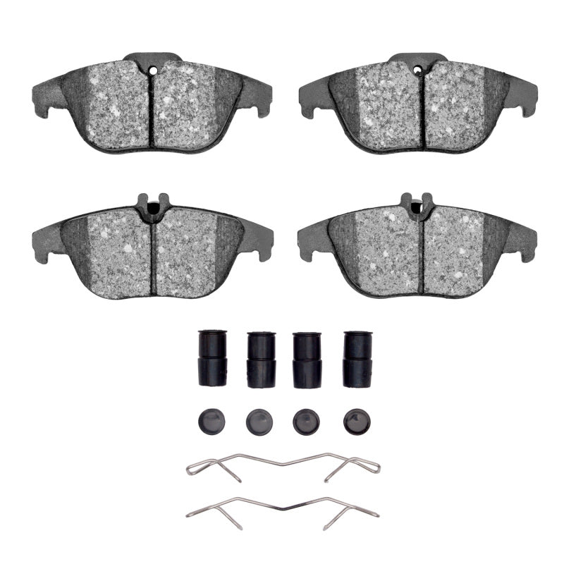 R1 Concepts R1 08-17 Mercedes-Benz E400 Rear Euro Ceramic Brake Pads & Hardware Kit