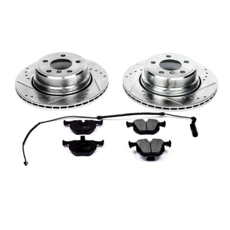 PowerStop Power Stop 02-06 BMW X5 Rear Z23 Evolution Sport Brake Kit