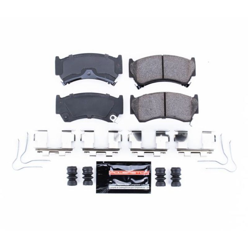 PowerStop Power Stop 95-98 Nissan 200SX Front Z23 Evolution Sport Brake Pads w/Hardware