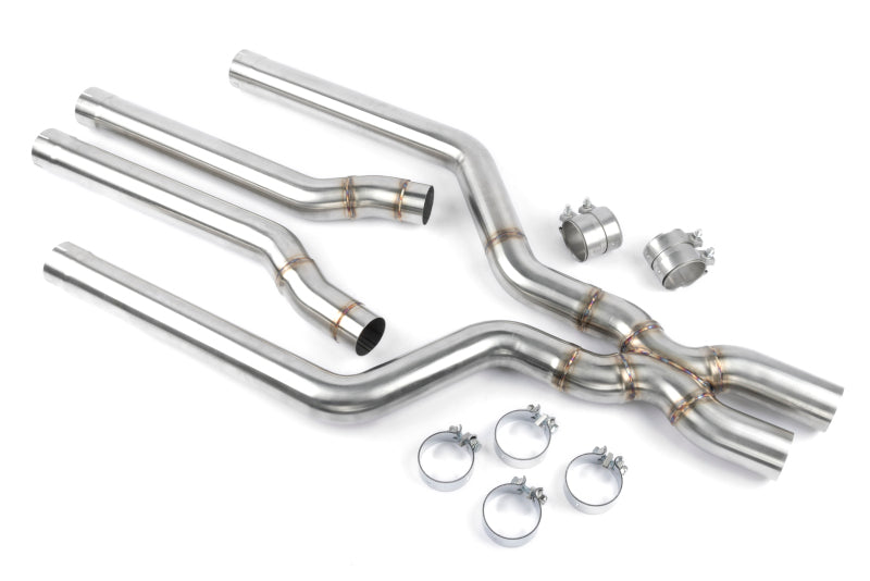 Dinan 20-23 BMW X5 M/X6 M (F95/F96) High Flow Middle Exhaust - 3.25in - Stainless Steel