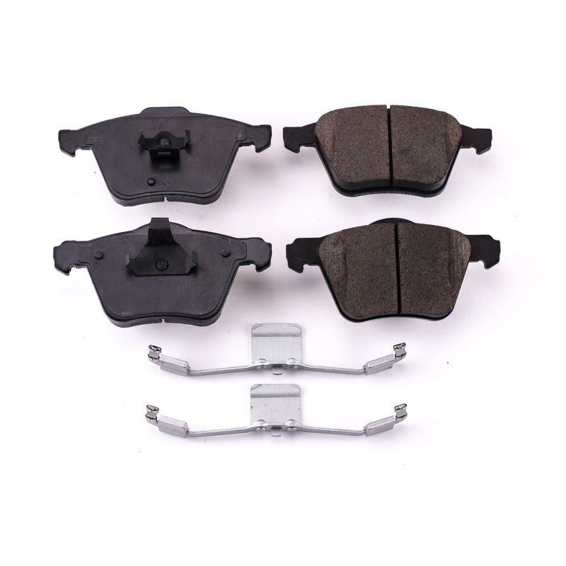 PowerStop Power Stop 03-08 Volvo XC90 Front Z17 Evolution Ceramic Brake Pads w/Hardware