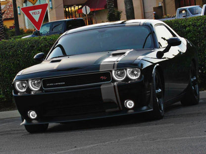 ORACLE Lighting Oracle Dodge Challenger 08-14 LED Waterproof Halo Kit - White