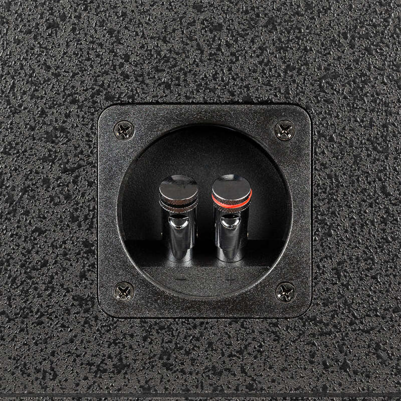 DS18 Single 12in 1000 Watts RMS ZXI12.2D Loaded Ported Enclosure w/ Subwoofer