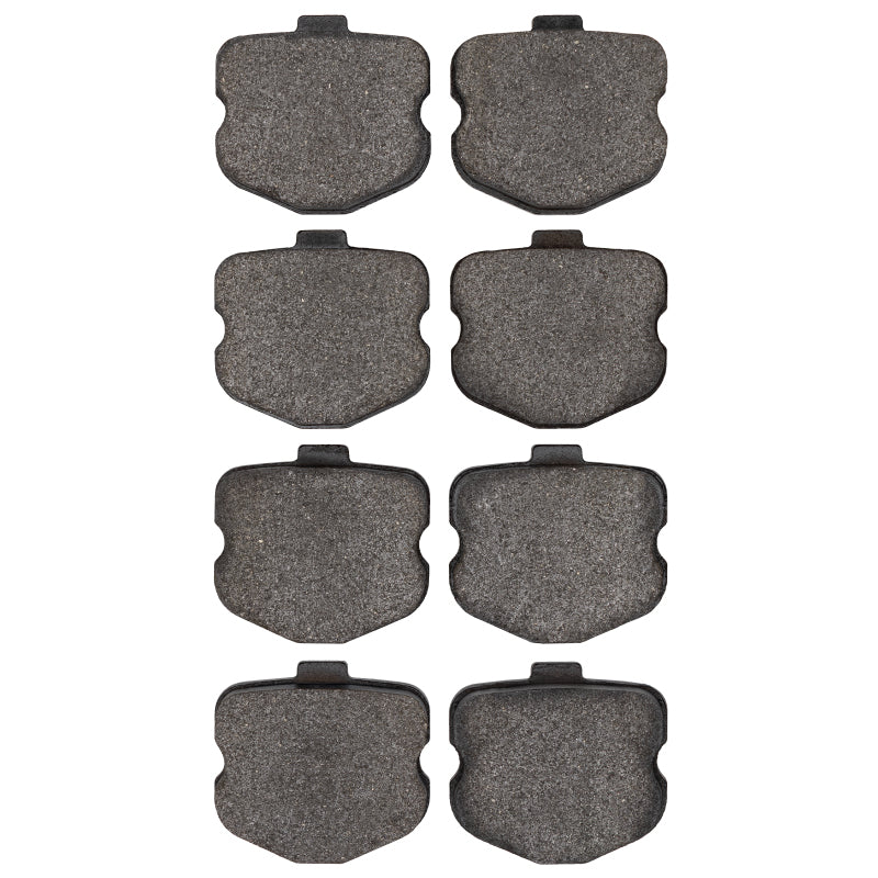 DFC 06-13 Chevrolet Corvette Rear 5000 Advanced Low Metallic Brake Pads