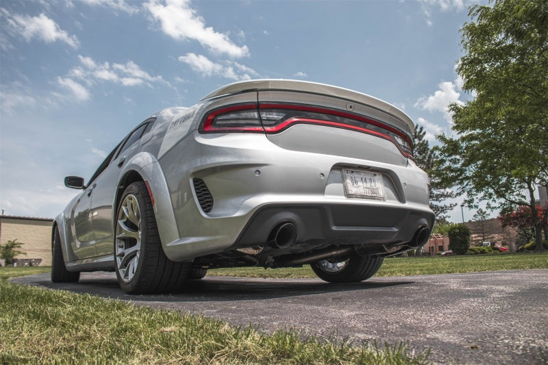 CORSA Performance Corsa 2015-2023 Charger SRT/Hellcat/Redeye 2.75in Valved Catback DRE w/ Single 4.5in Blk PVD Tips