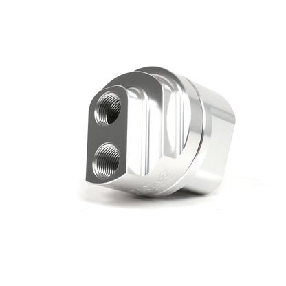 BLOX Racing Remote Oil Filter Relocation Kit - Polished