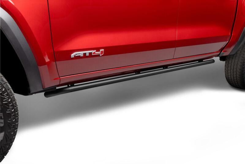 N-Fab RKR Rails 15-17 GMC - Chevy Canyon/Colorado Crew Cab - Tex. Black - 1.75in
