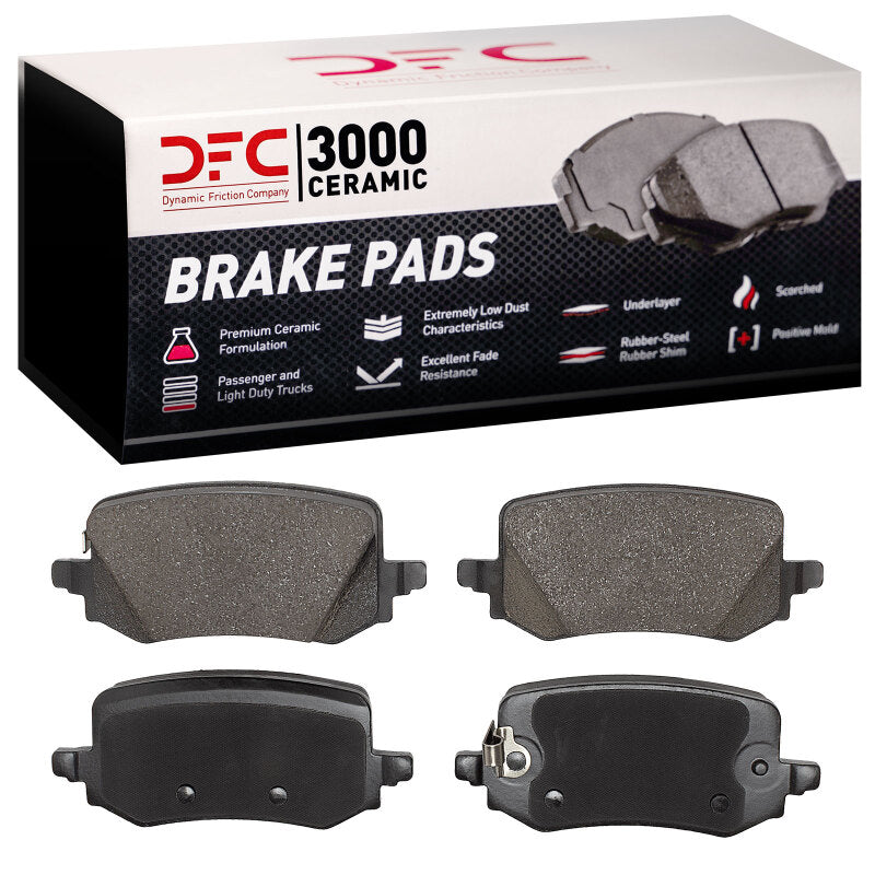 DFC 21-24 Hyundai Tucson (Mexico) Rear 3000 Ceramic Brake Pads