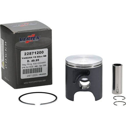Vertex Pistons Vertex Piston 02-18 Yamaha YZ 85 85cc +2mm Cast Big Bore Piston Kit 92cc.