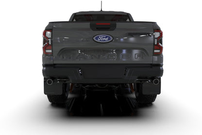 Rally Armor 23-25 Ford Ranger Raptor Black UR Mud Flap Blue Logo