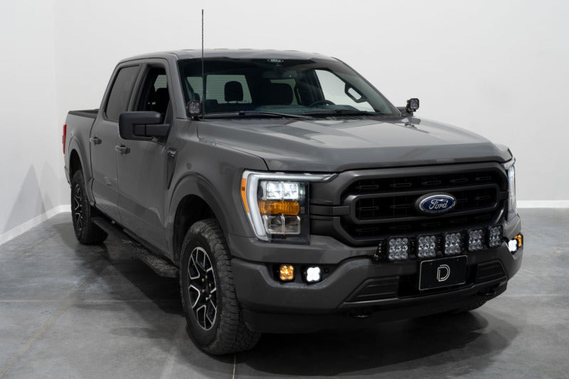 Diode Dynamics 21-22 Ford F-150 SS3 LED Fog Pocket Kit - White Sport