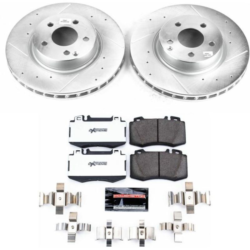 PowerStop Power Stop 03-06 Mercedes-Benz E500 Front Z26 Street Warrior Brake Kit