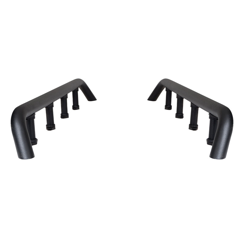 Go Rhino SRM500 Dual Rail Kit (For 55in. Long Rack) - Tex. Blk (Rails ONLY - Req. Platform)