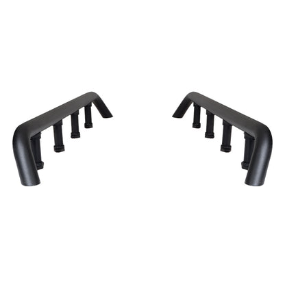 Go Rhino SRM500 Dual Rail Kit (For 55in. Long Rack) - Tex. Blk (Rails ONLY - Req. Platform)