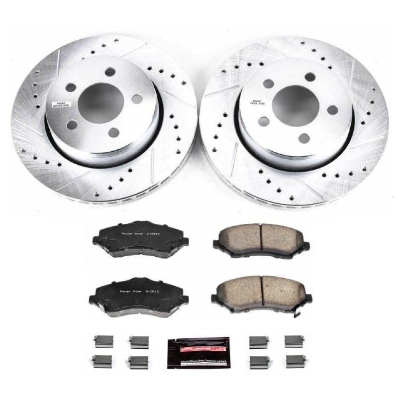 PowerStop Power Stop 07-11 Dodge Nitro Front Z23 Evolution Sport Brake Kit